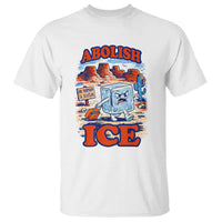 Abolish Ice Protest T Shirt Retro Protest No Human Is Illegal