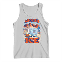 Abolish Ice Protest Tank Top Retro Protest No Human Is Illegal