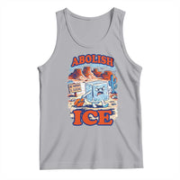 Abolish Ice Protest Tank Top Retro Protest No Human Is Illegal
