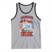 Abolish Ice Protest Tank Top Retro Protest No Human Is Illegal