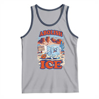 Abolish Ice Protest Tank Top Retro Protest No Human Is Illegal