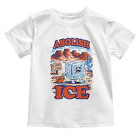 Abolish Ice Protest Toddler T Shirt Retro Protest No Human Is Illegal