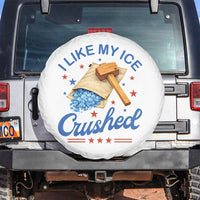 Subtle Abolish ICE Spare Tire Cover Funny Vintage I Like My Ice Crushed