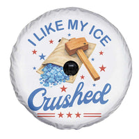 Subtle Abolish ICE Spare Tire Cover Funny Vintage I Like My Ice Crushed