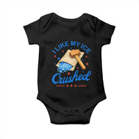 Subtle Abolish ICE Baby Onesie Funny Vintage I Like My Ice Crushed