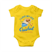 Subtle Abolish ICE Baby Onesie Funny Vintage I Like My Ice Crushed