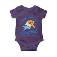 Subtle Abolish ICE Baby Onesie Funny Vintage I Like My Ice Crushed