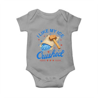 Subtle Abolish ICE Baby Onesie Funny Vintage I Like My Ice Crushed