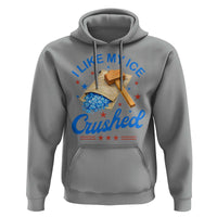 Subtle Abolish ICE Hoodie Funny Vintage I Like My Ice Crushed