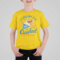 Subtle Abolish ICE T Shirt For Kid Funny Vintage I Like My Ice Crushed