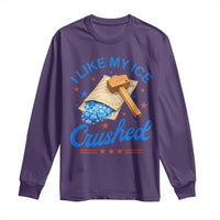 Subtle Abolish ICE Long Sleeve Shirt Funny Vintage I Like My Ice Crushed