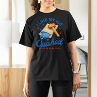 Subtle Abolish ICE T Shirt For Women Funny Vintage I Like My Ice Crushed