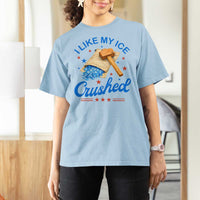 Subtle Abolish ICE T Shirt For Women Funny Vintage I Like My Ice Crushed