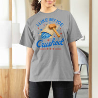 Subtle Abolish ICE T Shirt For Women Funny Vintage I Like My Ice Crushed