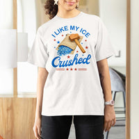 Subtle Abolish ICE T Shirt For Women Funny Vintage I Like My Ice Crushed