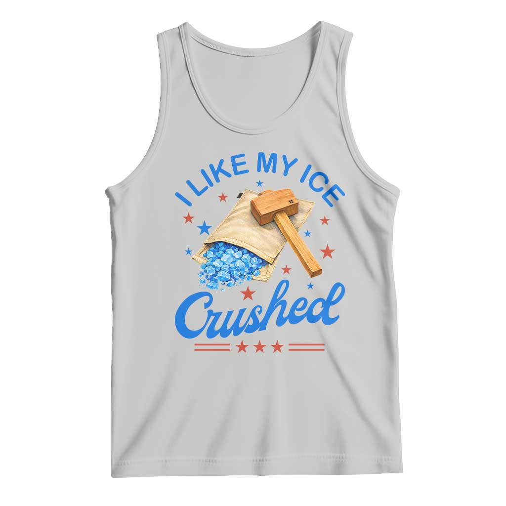 Subtle Abolish ICE Tank Top Funny Vintage I Like My Ice Crushed