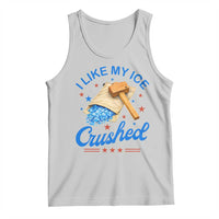 Subtle Abolish ICE Tank Top Funny Vintage I Like My Ice Crushed