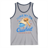 Subtle Abolish ICE Tank Top Funny Vintage I Like My Ice Crushed