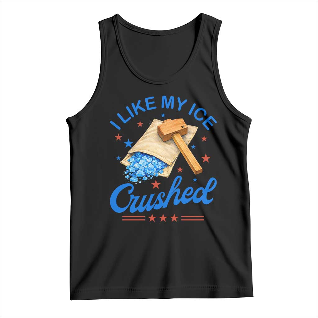 Subtle Abolish ICE Tank Top Funny Vintage I Like My Ice Crushed