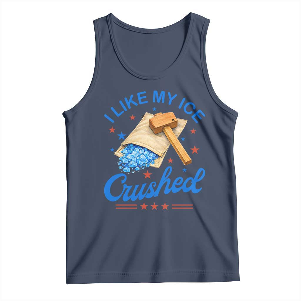 Subtle Abolish ICE Tank Top Funny Vintage I Like My Ice Crushed