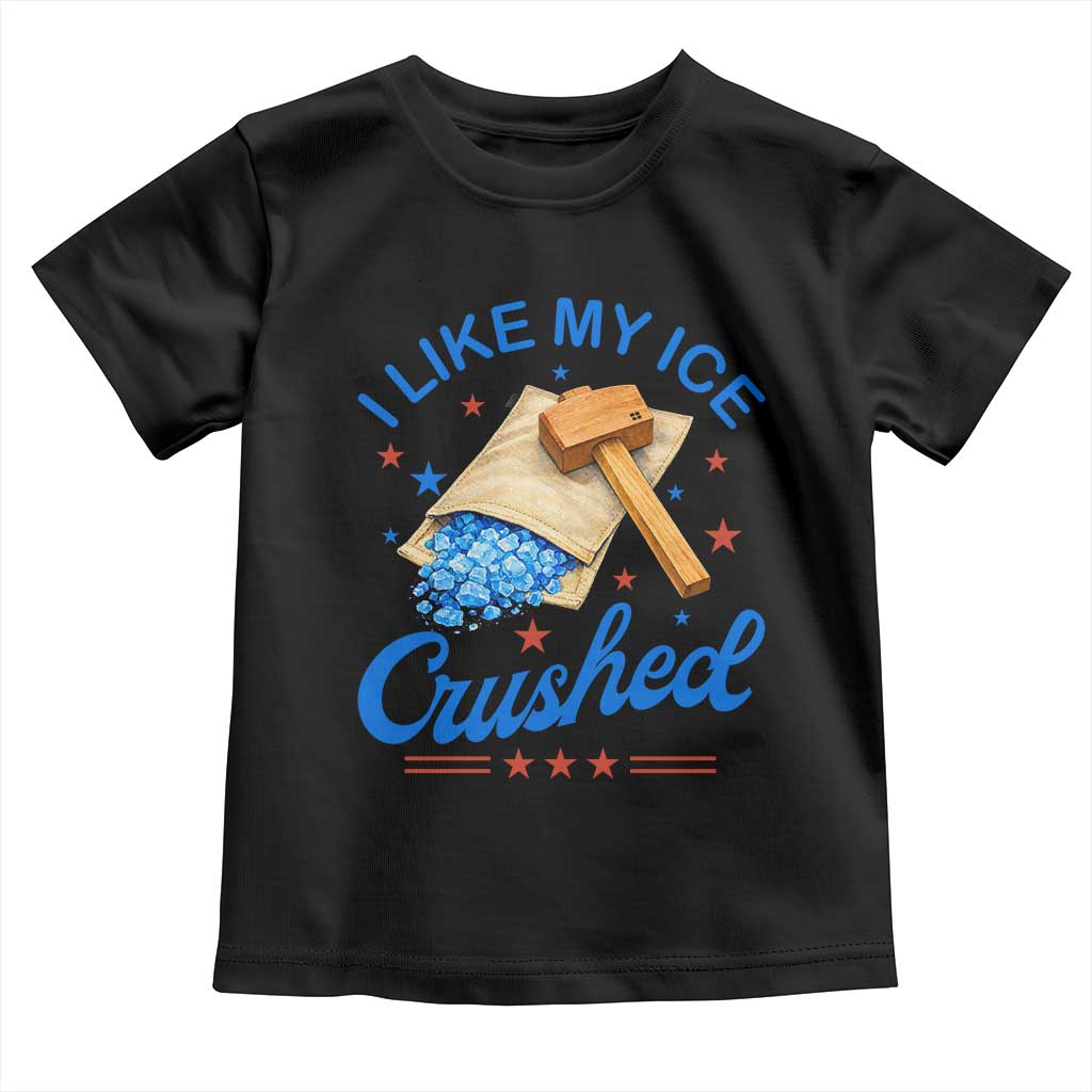 Subtle Abolish ICE Toddler T Shirt Funny Vintage I Like My Ice Crushed