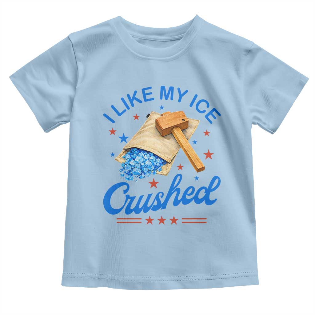 Subtle Abolish ICE Toddler T Shirt Funny Vintage I Like My Ice Crushed