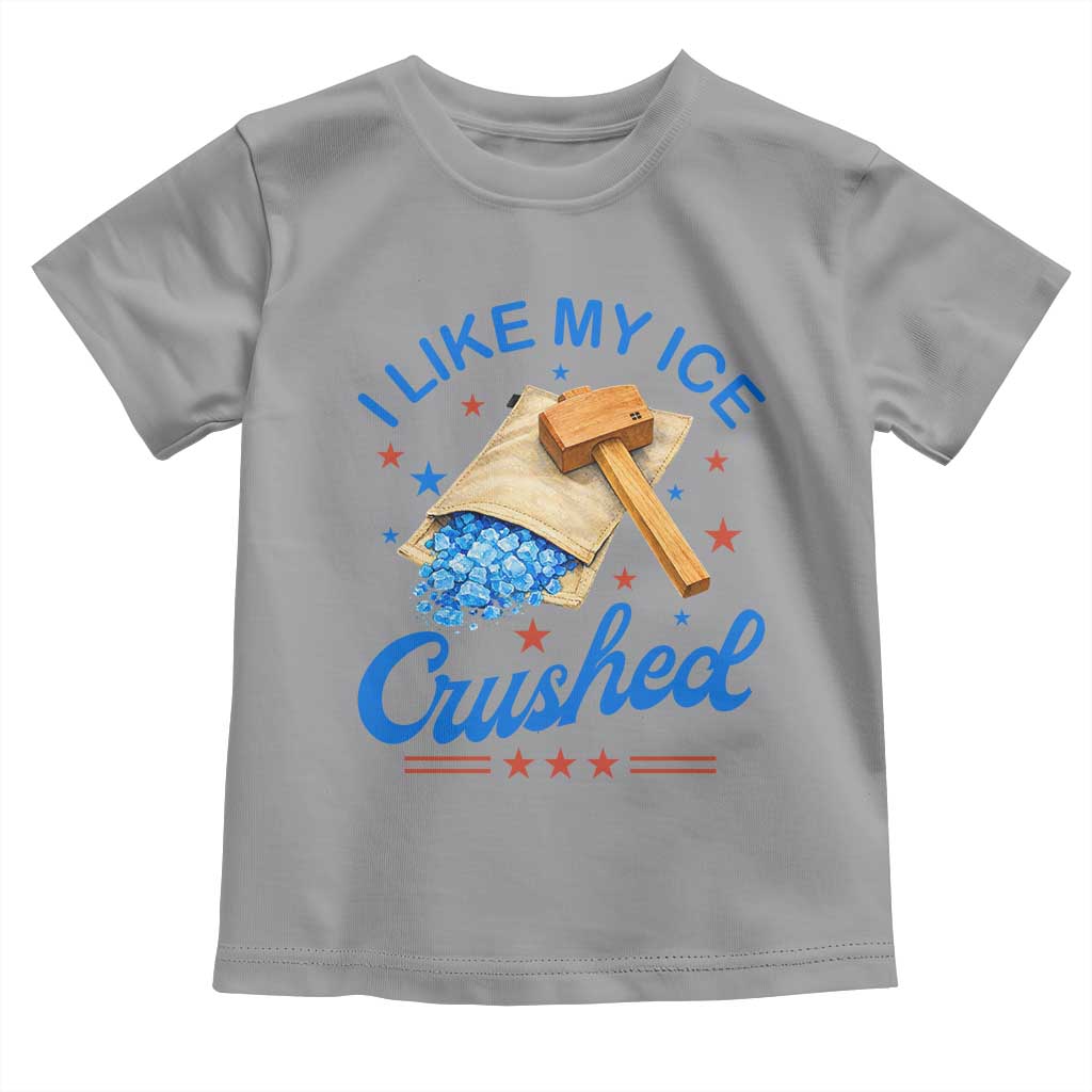 Subtle Abolish ICE Toddler T Shirt Funny Vintage I Like My Ice Crushed