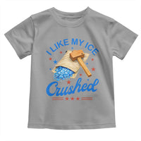 Subtle Abolish ICE Toddler T Shirt Funny Vintage I Like My Ice Crushed