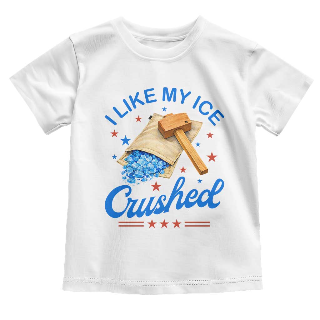 Subtle Abolish ICE Toddler T Shirt Funny Vintage I Like My Ice Crushed