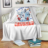 Subtle Abolish ICE Throw Blanket Vintage I Like My Ice Crushed