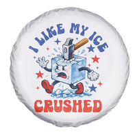 Subtle Abolish ICE Spare Tire Cover Vintage I Like My Ice Crushed