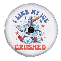 Subtle Abolish ICE Spare Tire Cover Vintage I Like My Ice Crushed