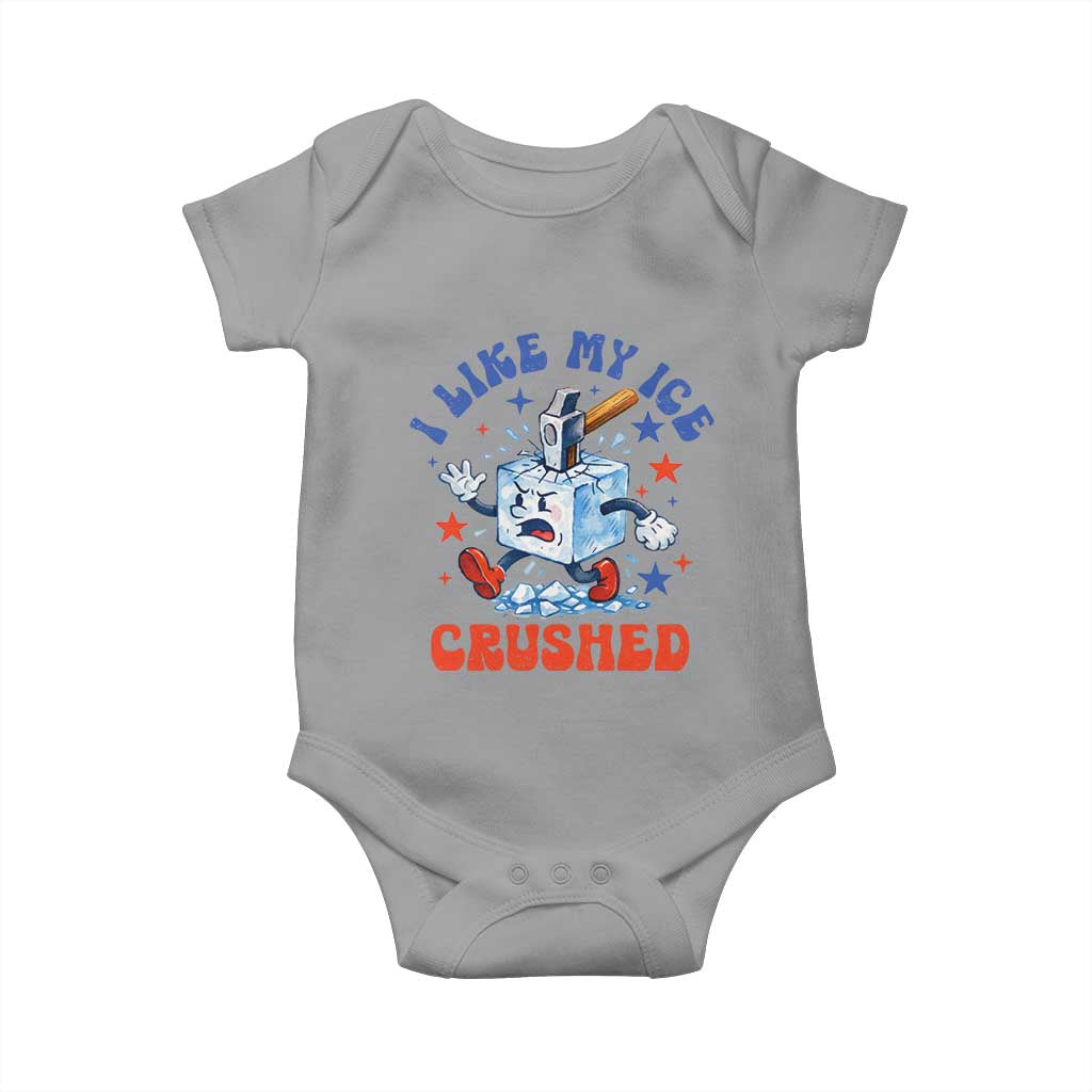 Subtle Abolish ICE Baby Onesie Vintage I Like My Ice Crushed
