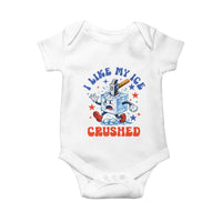Subtle Abolish ICE Baby Onesie Vintage I Like My Ice Crushed