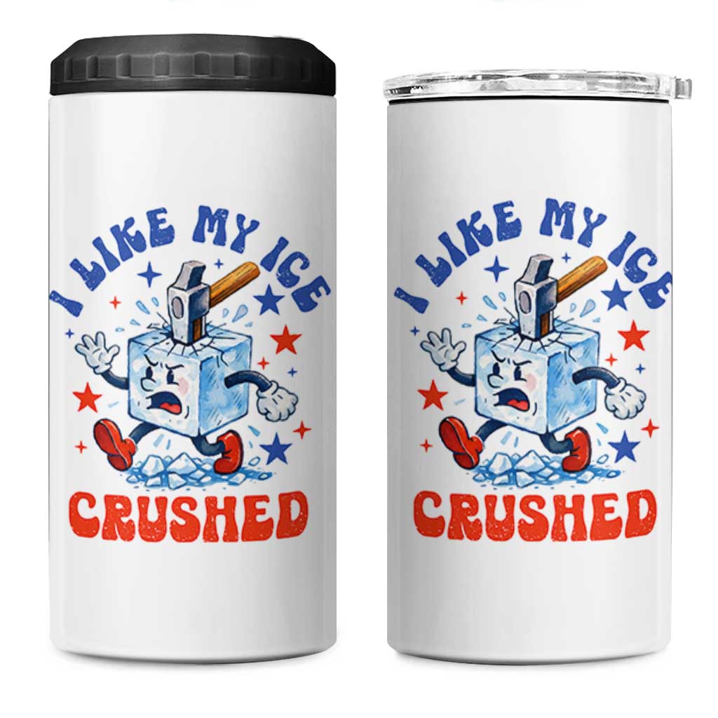 Subtle Abolish ICE 4 in 1 Can Cooler Tumbler Vintage I Like My Ice Crushed