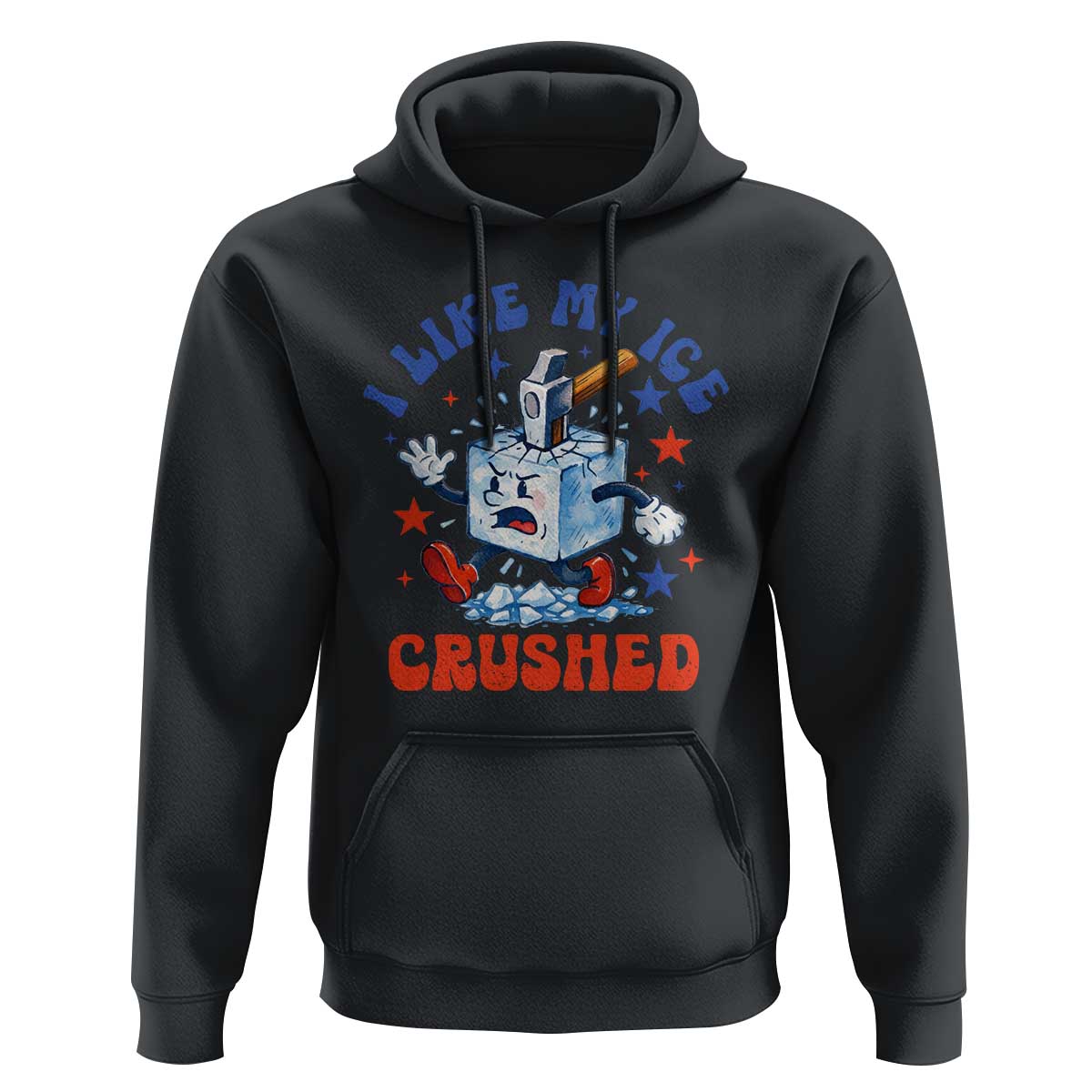 Subtle Abolish ICE Hoodie Vintage I Like My Ice Crushed