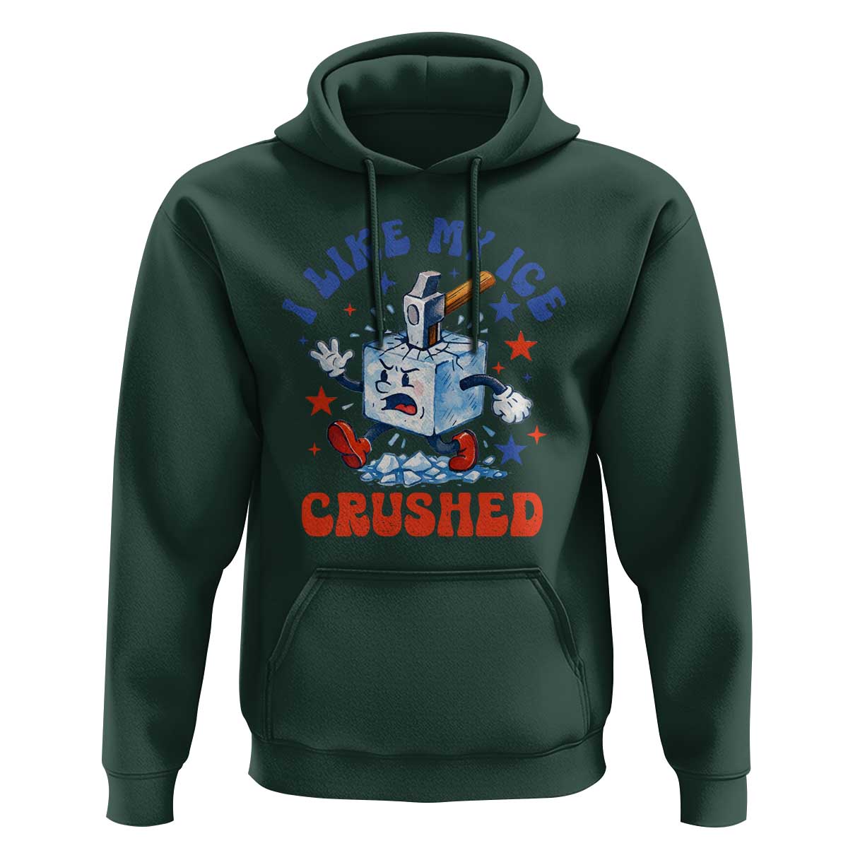 Subtle Abolish ICE Hoodie Vintage I Like My Ice Crushed