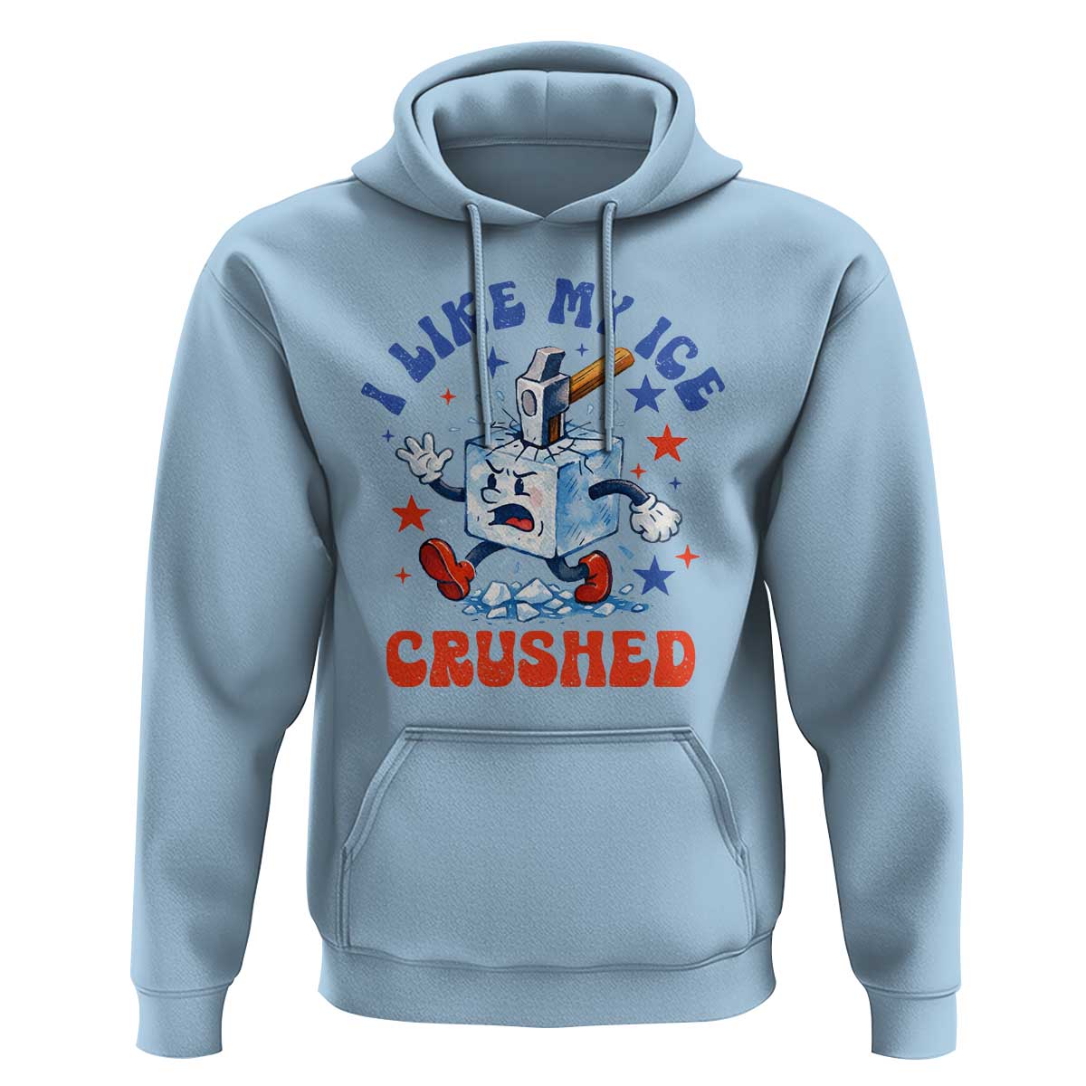 Subtle Abolish ICE Hoodie Vintage I Like My Ice Crushed