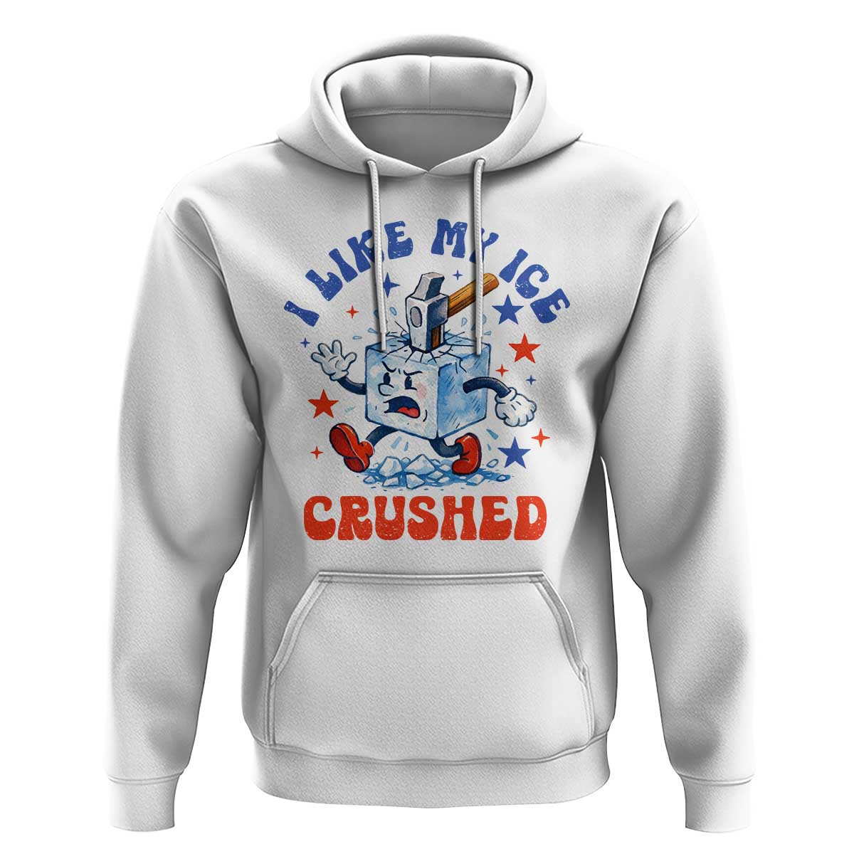 Subtle Abolish ICE Hoodie Vintage I Like My Ice Crushed