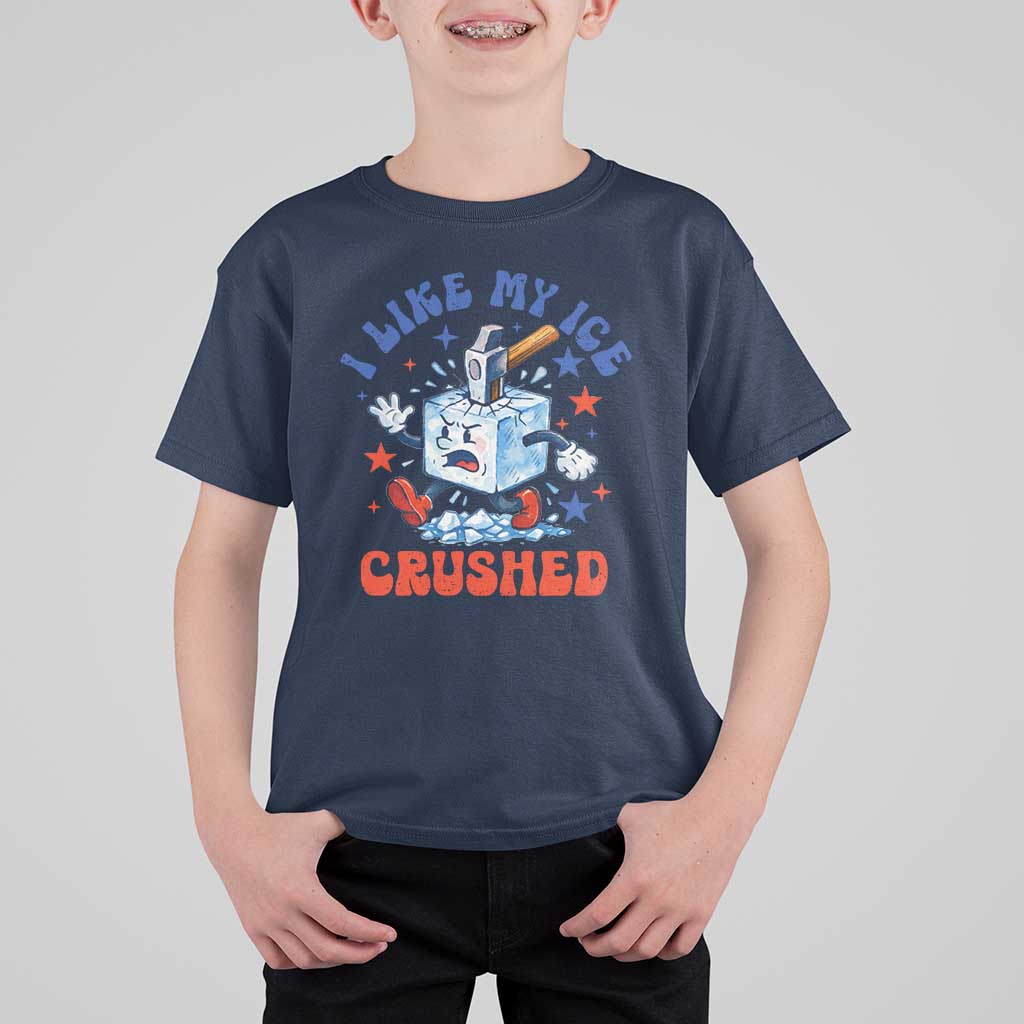 Subtle Abolish ICE T Shirt For Kid Vintage I Like My Ice Crushed