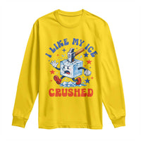Subtle Abolish ICE Long Sleeve Shirt Vintage I Like My Ice Crushed