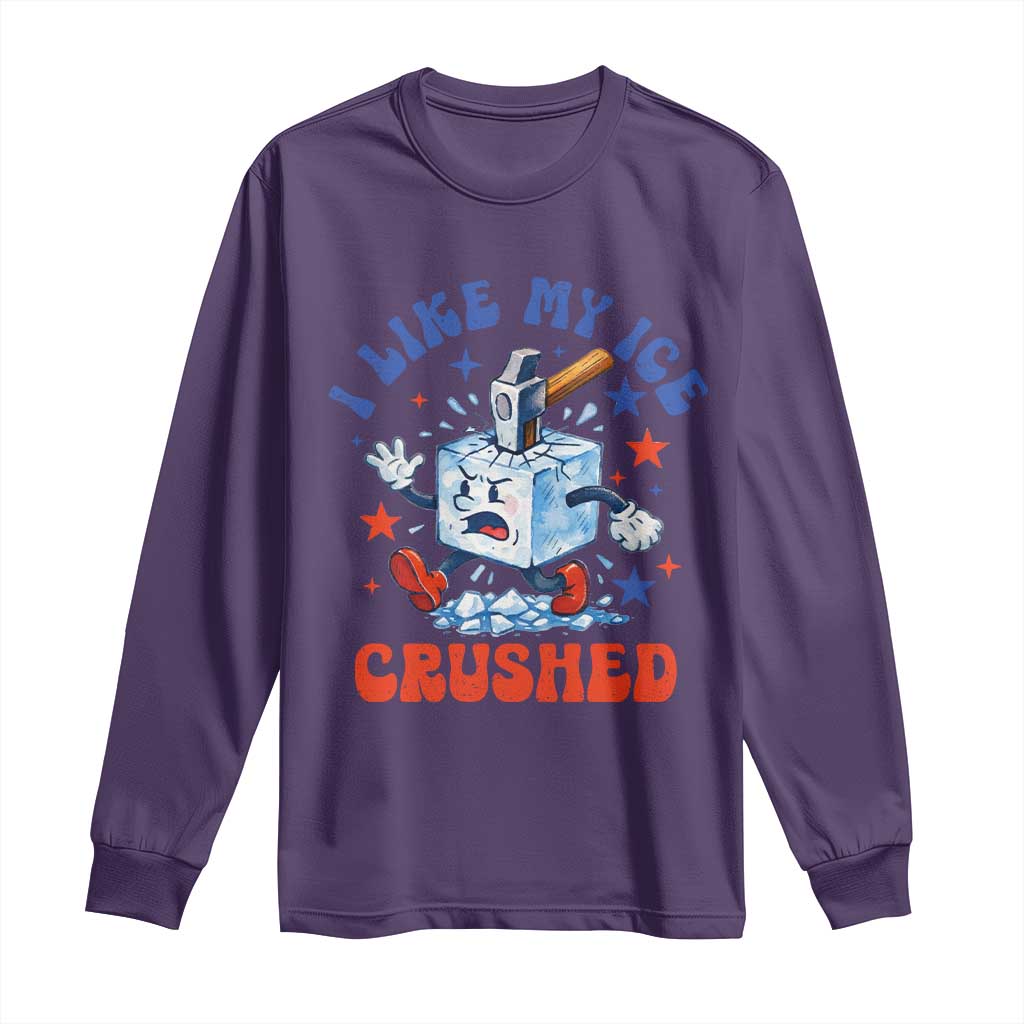 Subtle Abolish ICE Long Sleeve Shirt Vintage I Like My Ice Crushed