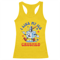 Subtle Abolish ICE Racerback Tank Top Vintage I Like My Ice Crushed