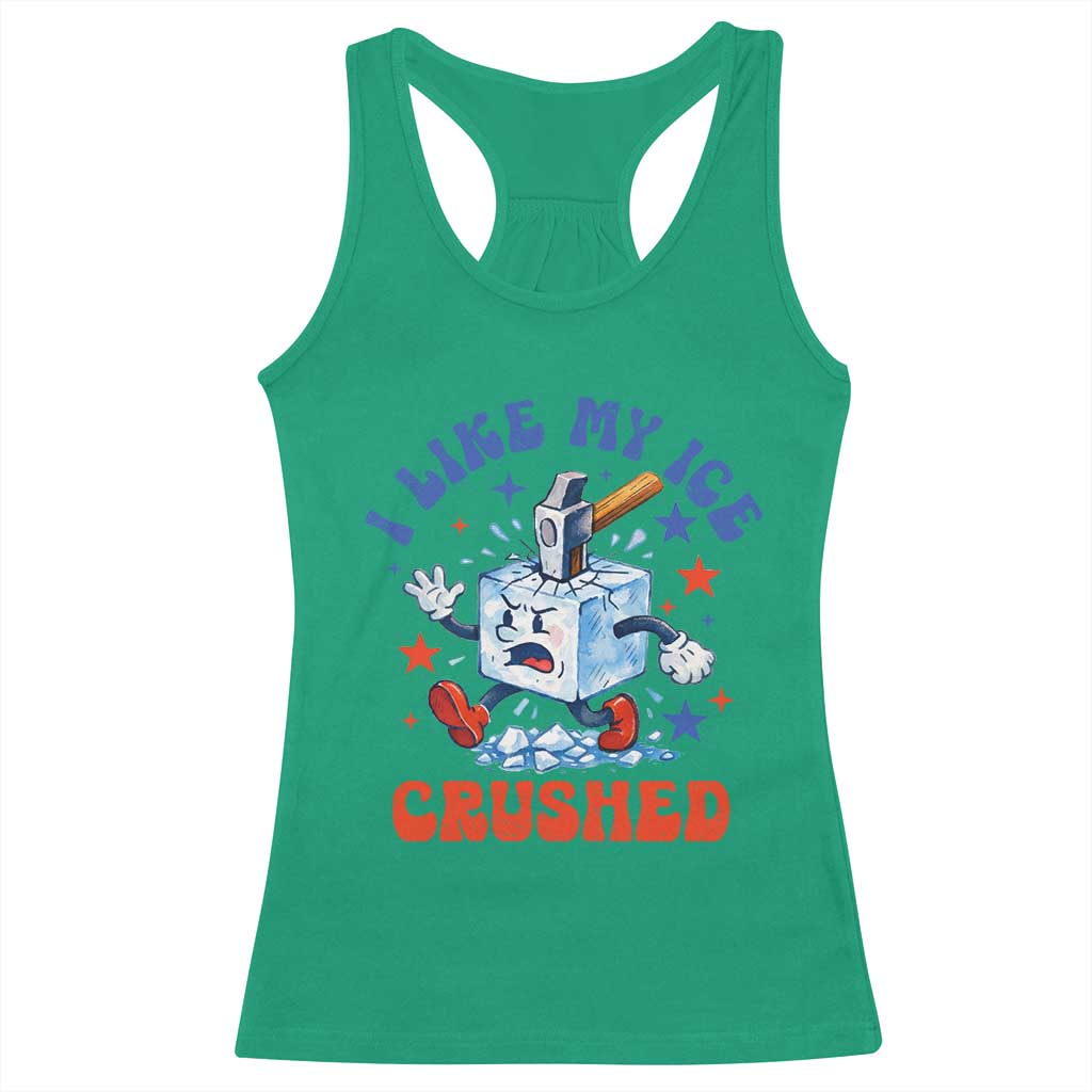 Subtle Abolish ICE Racerback Tank Top Vintage I Like My Ice Crushed