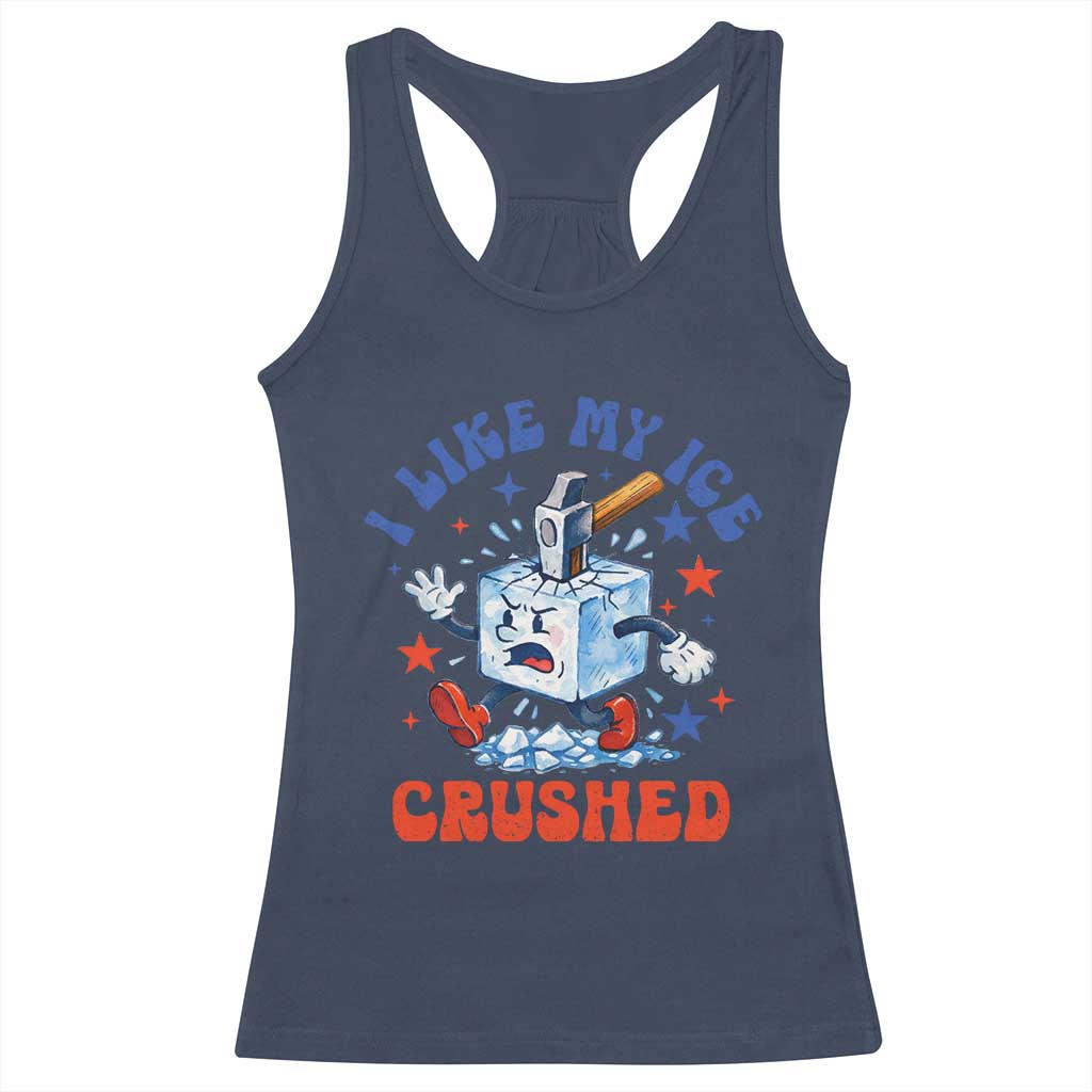Subtle Abolish ICE Racerback Tank Top Vintage I Like My Ice Crushed