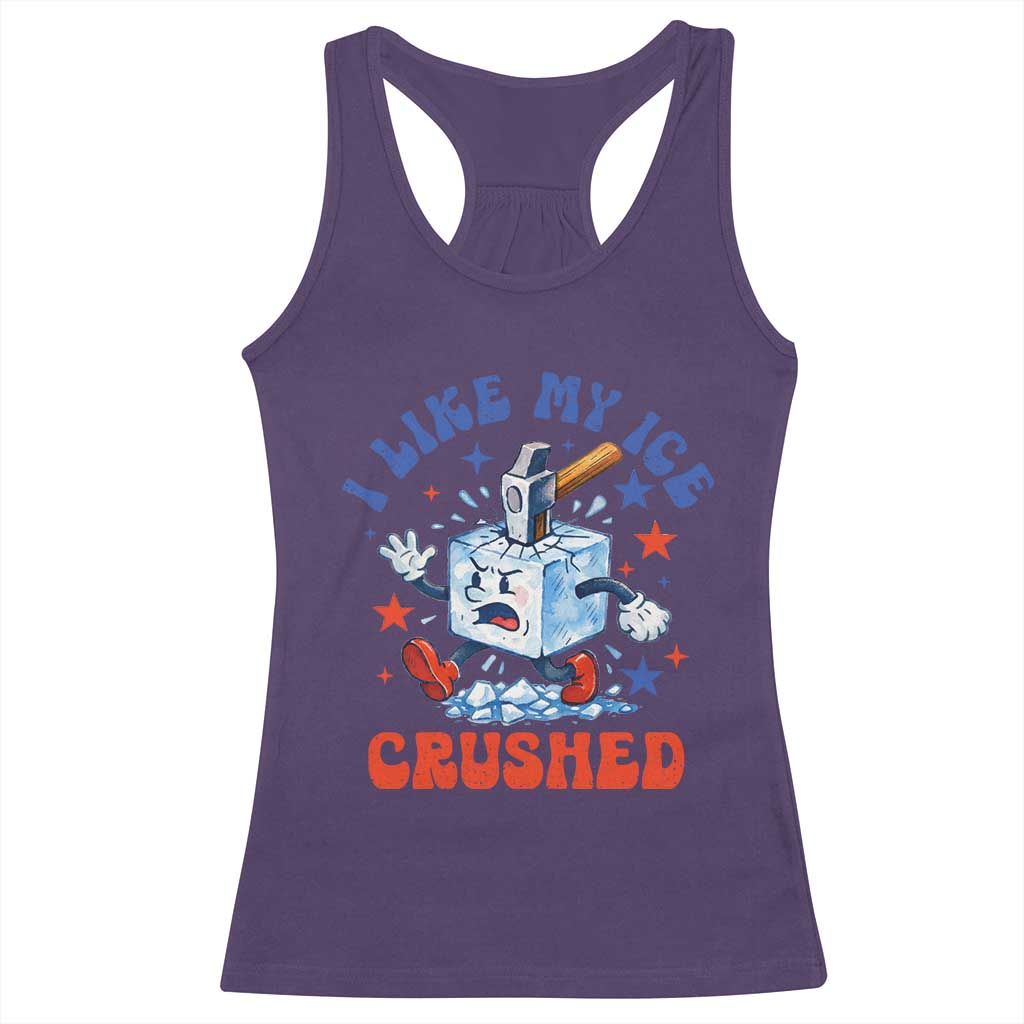 Subtle Abolish ICE Racerback Tank Top Vintage I Like My Ice Crushed