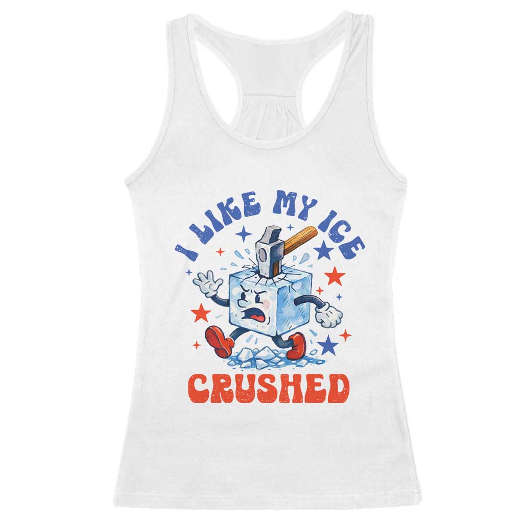 Subtle Abolish ICE Racerback Tank Top Vintage I Like My Ice Crushed