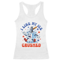 Subtle Abolish ICE Racerback Tank Top Vintage I Like My Ice Crushed