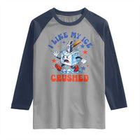 Subtle Abolish ICE Raglan Shirt Vintage I Like My Ice Crushed