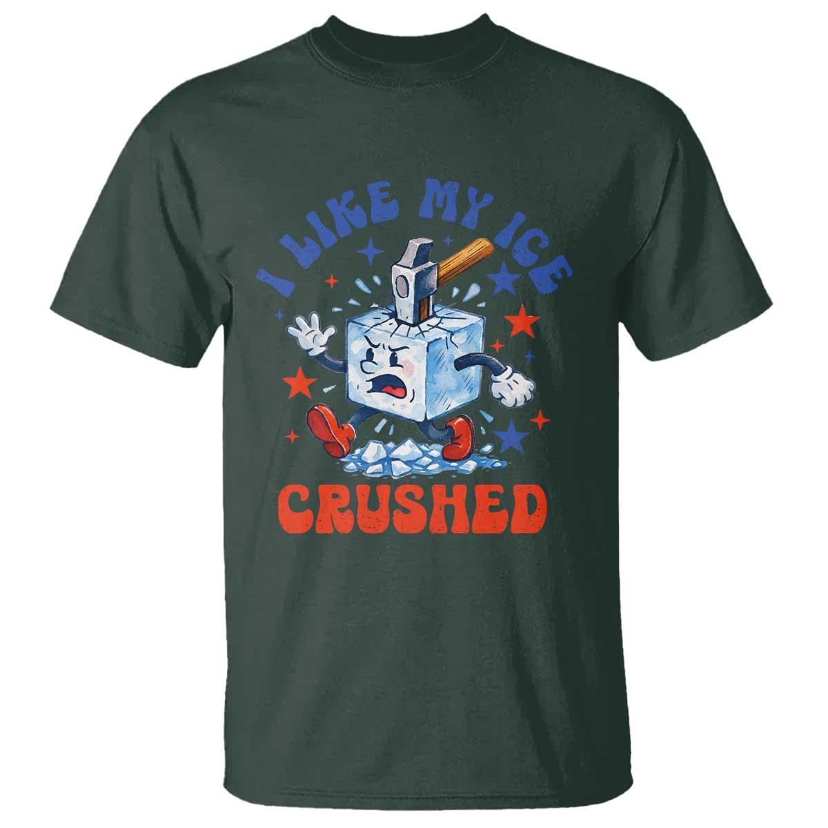 Subtle Abolish ICE T Shirt Vintage I Like My Ice Crushed